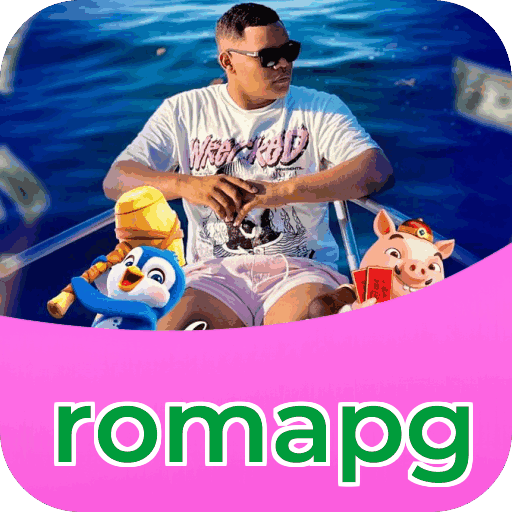 Passo a passo visual mostrando processo de download e instalação do aplicativo romapg