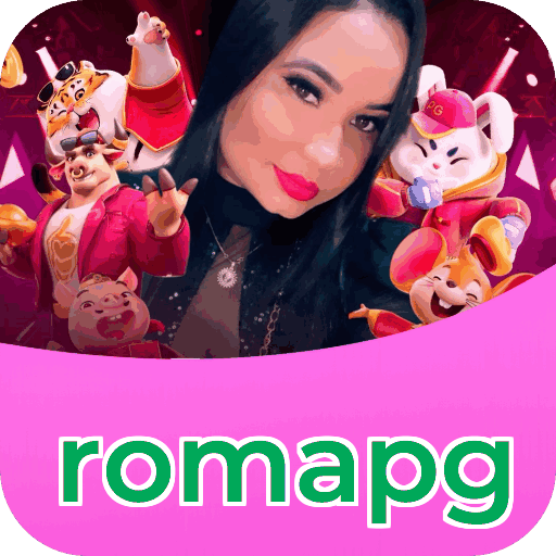 Plataforma romapg mostrando interface moderna, jogos certificados e recursos de segurança licenciados